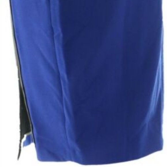 NWT G.I.L.I. COLOR-BLOCK STRIPE PENCIL SKIRT 6 - Picture 7 of 12